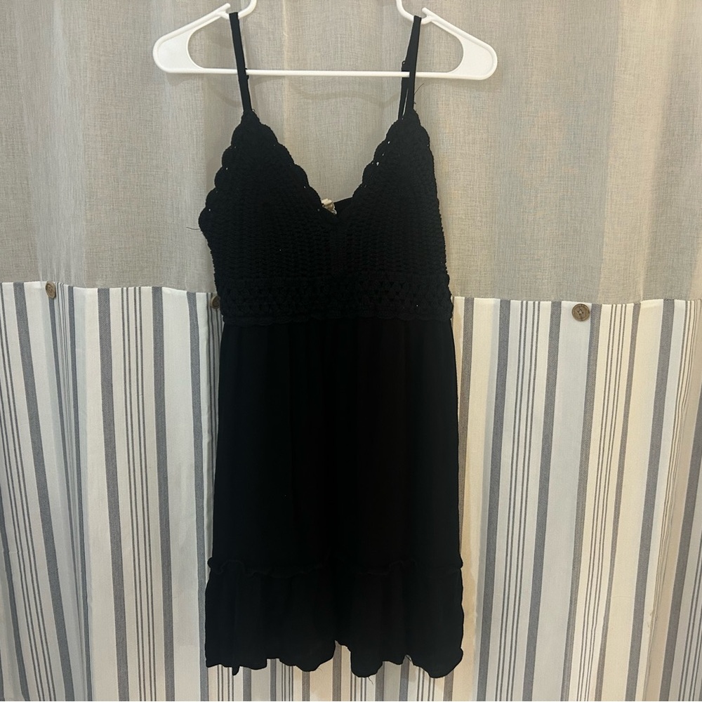 Black Mint of Blush Mini Dress, size 1X